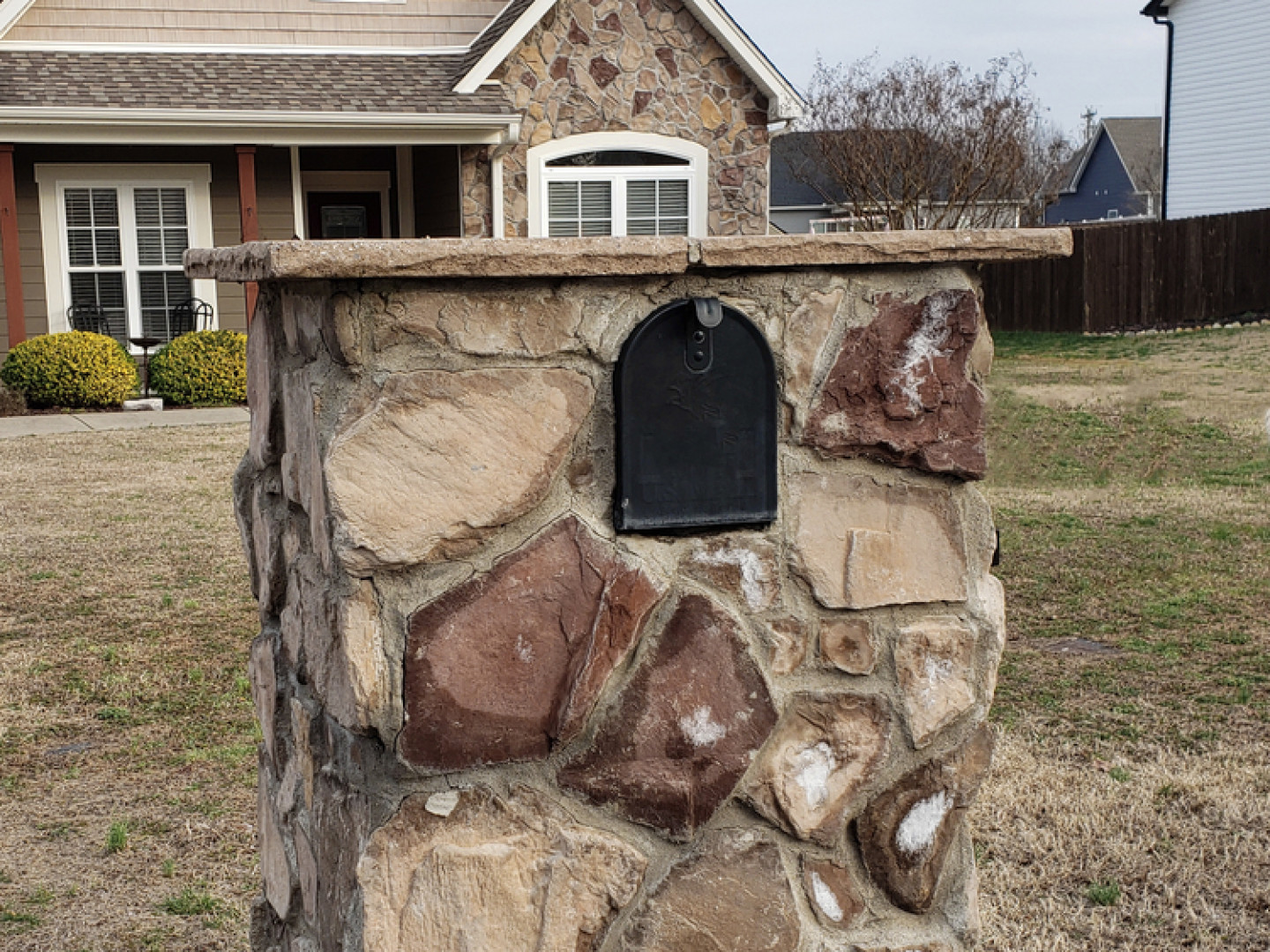 Brick & Stone Mailbox Installation Marion, OH Mac's Masonry